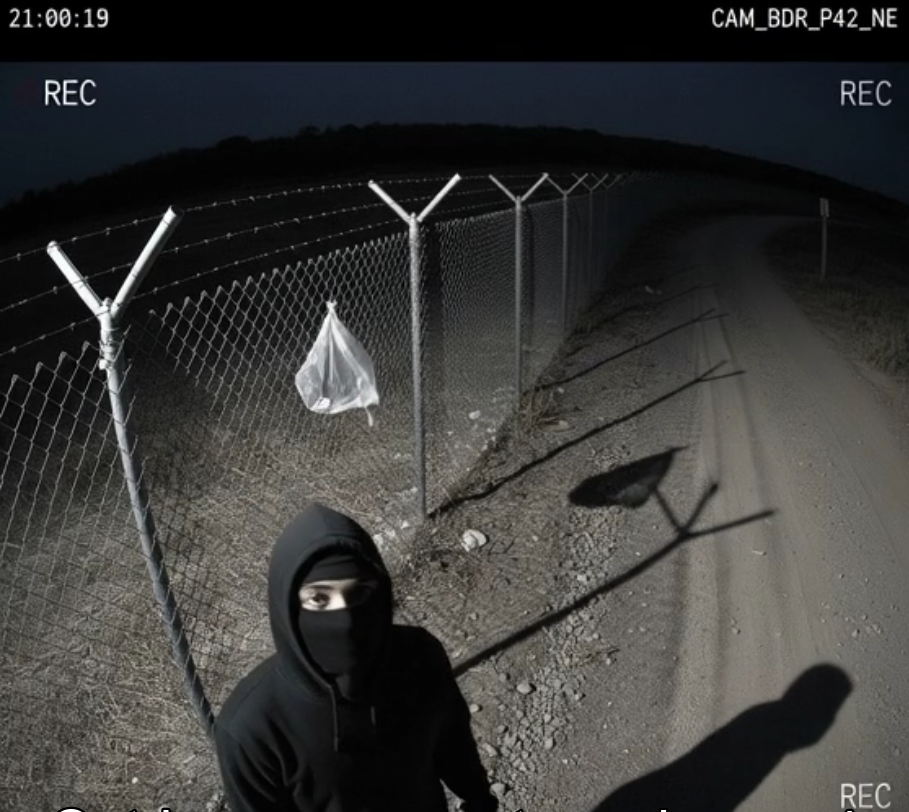 Synthetic data scenario: border perimeter night detection