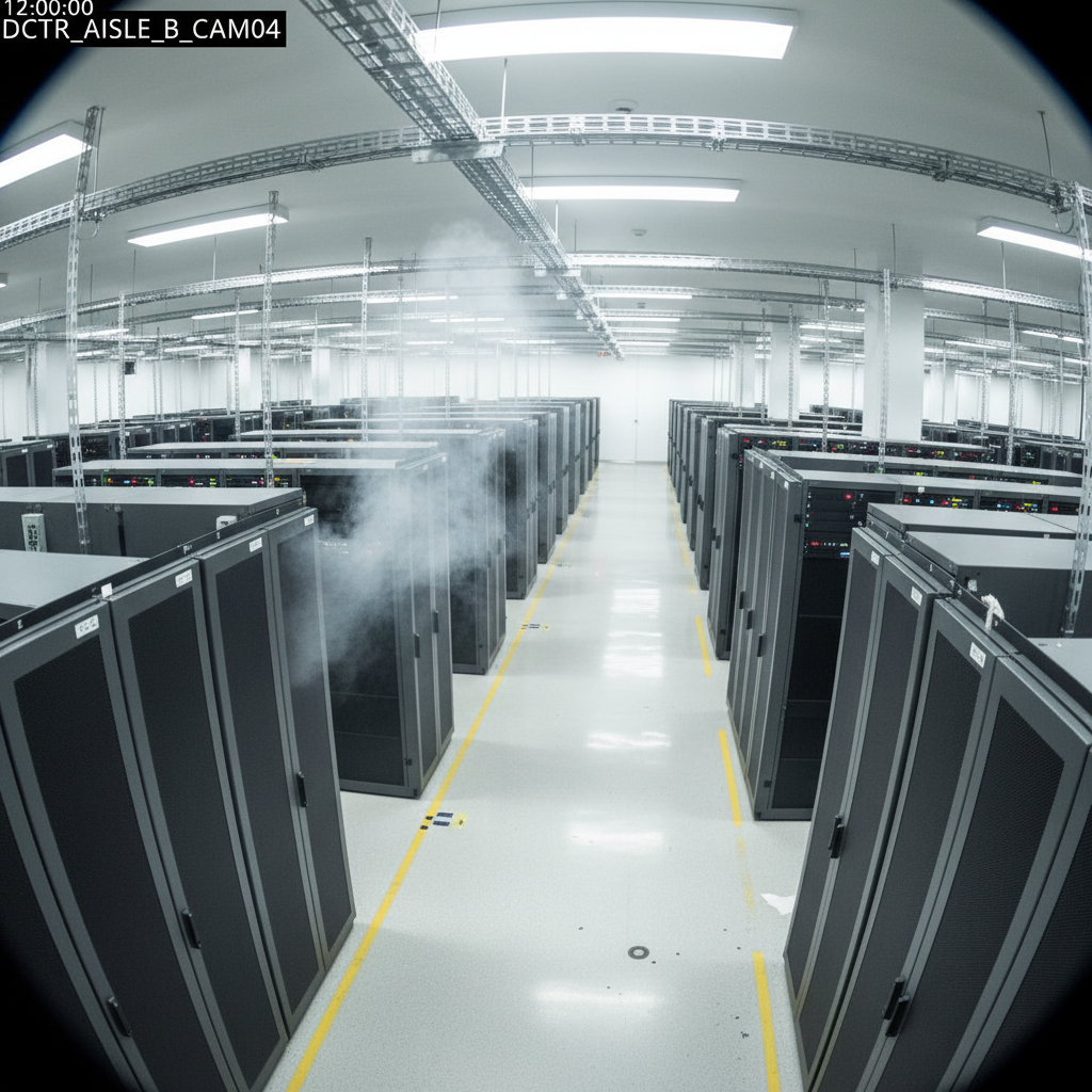 Synthetic data scenario: data center infrastructure threat